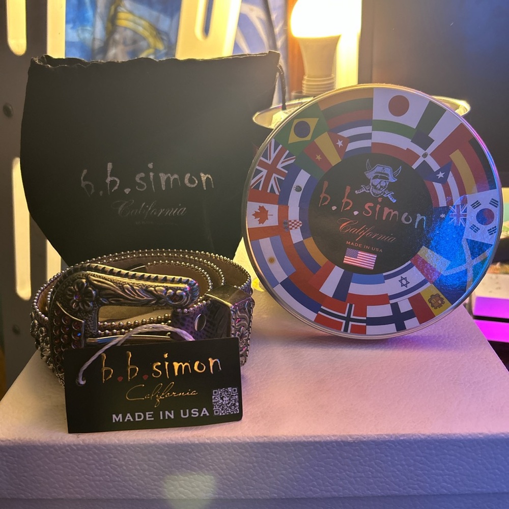 Purple Trojan b.b. Simon belt